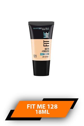 Loreal Fit Me 128 Foundation 18ml